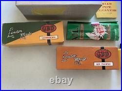 Pipe Tobacco Smoking Accessories Lot Case Cleaners Estate GBD Stand Collection