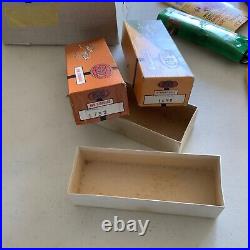 Pipe Tobacco Smoking Accessories Lot Case Cleaners Estate GBD Stand Collection