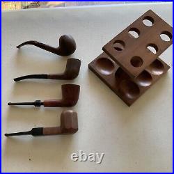 Pipe Tobacco Smoking Accessories Lot Case Cleaners Estate GBD Stand Collection