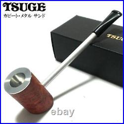 Pipe Tsuge Smoking Equipment Capito Metal Sand Boxwood Works Fashionable Tobacco