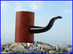 Poker Briar Wood Tobacco Smoking Pipe by Oguz Simsek