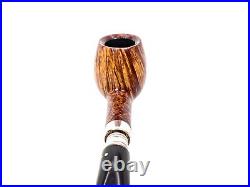 Powl Winslow D Silver Ring Handmade Denmark Bent Egg Used estate smoking pipe