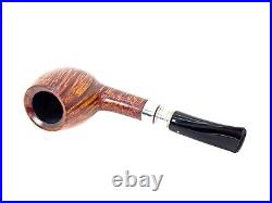 Powl Winslow D Silver Ring Handmade Denmark Bent Egg Used estate smoking pipe