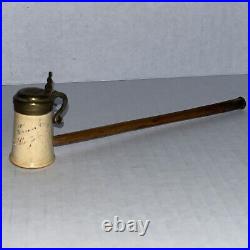 RARE Guter Trunk Macht Alte Jung stein smoking tobacco pipe collectable German