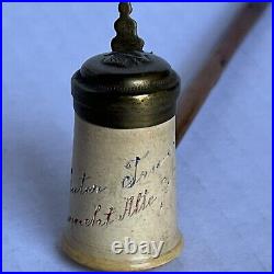 RARE Guter Trunk Macht Alte Jung stein smoking tobacco pipe collectable German