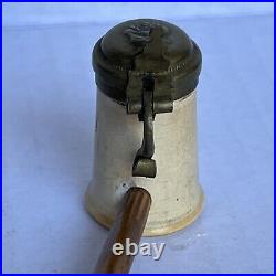 RARE Guter Trunk Macht Alte Jung stein smoking tobacco pipe collectable German