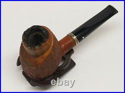RARE Used ATELIER ROLANDO 03 Tobacco Smoking Pipe with Sterling Silver Ring