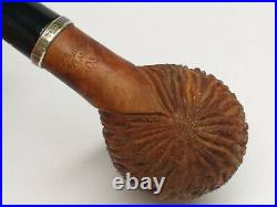 RARE Used ATELIER ROLANDO 03 Tobacco Smoking Pipe with Sterling Silver Ring