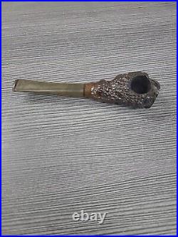 RaRe vintage rough smoking pipe estate LHS tree branch primitive 5 1/2