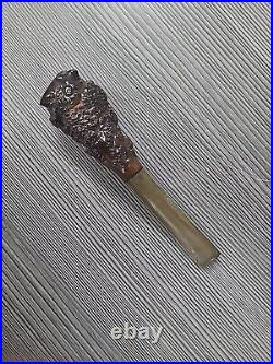 RaRe vintage rough smoking pipe estate LHS tree branch primitive 5 1/2