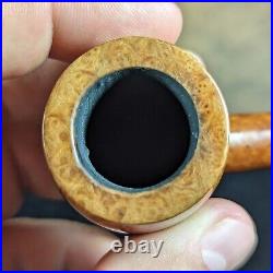 Radice Clear Curvy Billiard Belge Tobacco Smoking Pipe