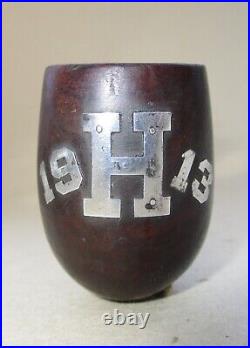 Rare 1913 Harvard College Class Smoking Pipe by John Middleton Sterling Silver