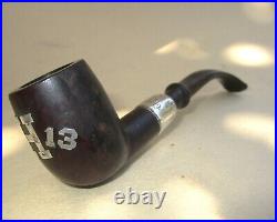 Rare 1913 Harvard College Class Smoking Pipe by John Middleton Sterling Silver