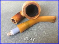 Rare French Meerschaum Vintage Tobacco Smoking Pipe