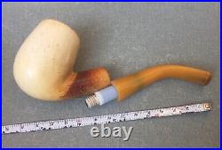 Rare French Meerschaum Vintage Tobacco Smoking Pipe