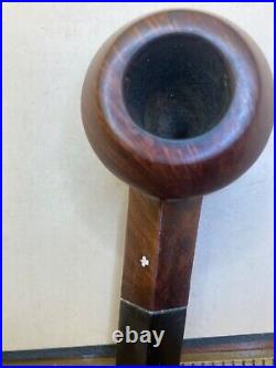 Rare Kaywoodie Super Grain Logo Shank Grecian Bulldog Tobacco Pipe -Nice Gift