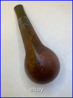 Rare Kaywoodie Super Grain Logo Shank Grecian Bulldog Tobacco Pipe -Nice Gift