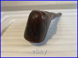 Rare Pure Smoke Briar Tobacco Smoking Pipe Vintage 57E77