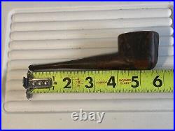 Rare Pure Smoke Briar Tobacco Smoking Pipe Vintage 57E77