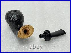Rare Scott Klein No. 13 Sandblasted Blowfish Smoking Tobacco Pipe Handcrafted