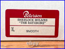 Rare Vintage Sherlock Holmes The Rathbone Pipe with Original Box and Paperwork