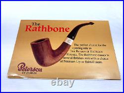 Rare Vintage Sherlock Holmes The Rathbone Pipe with Original Box and Paperwork