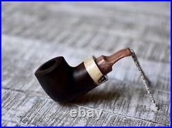 Revers Calabash Smoking Pipe Brown Color Horn Alex L Pipe