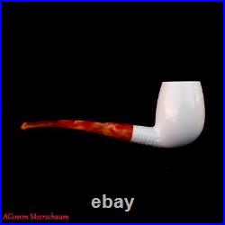 Rustik Billard Meerschaum Pipe, Estate Pipes, Smoking Pipe, Tobacco Pipa, AGM744