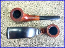 SAVINELLI 2 Pipes DeLuxe 604 KS & 411 KS Smoking Estate Pipes / Pfeifen