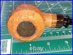 STUNNING KEVIN ARTHUR USA RUSTICATED ESTATE PIPE Very Lightly Smoked