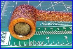 STUNNING MARIO PASCUCCI HANDMADE IN ITALY RUSTICATED ESTATE PIPE -Lightly Smoked