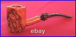STUNNING MICOLI by ROBERT BURNS FREEHAND ESTATE PIPE Very Lightly Smoked