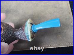 Sabina Partially Sandblasted Freehand with Mammoth Tobacco Smoking Pipe