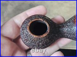 Sabina Partially Sandblasted Freehand with Mammoth Tobacco Smoking Pipe