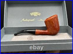 Savinelli Autograph 3 Smooth Bent Dublin Smoking Pipe