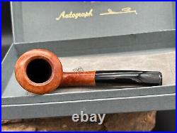 Savinelli Autograph 3 Smooth Bent Dublin Smoking Pipe