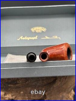 Savinelli Autograph 3 Smooth Bent Dublin Smoking Pipe