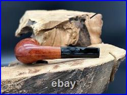 Savinelli Autograph 4 Dublin Shaped Smooth Finish Smoking Pipe