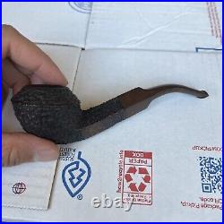 Savinelli, Capri Root Briar, #624, Rusticated Bulldog Shape, Vintage Estate Pipe