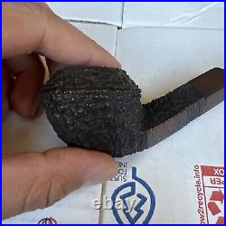 Savinelli, Capri Root Briar, #624, Rusticated Bulldog Shape, Vintage Estate Pipe