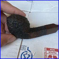 Savinelli, Capri Root Briar, #624, Rusticated Bulldog Shape, Vintage Estate Pipe