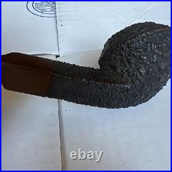 Savinelli, Capri Root Briar, #624, Rusticated Bulldog Shape, Vintage Estate Pipe