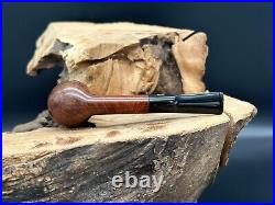 Savinelli De Luxe Milano 114KS Smooth Finish Billiard Shaped Smoking Pipe