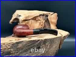 Savinelli De Luxe Milano 614 Smooth Finish Bent Billiard Shaped Smoking Pipe