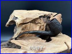 Savinelli Punto Oro 602 Rusticated Bent Billiard Smoking Pipe