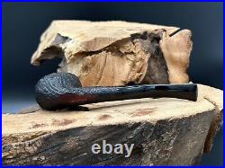 Savinelli Punto Oro 602 Rusticated Bent Billiard Smoking Pipe