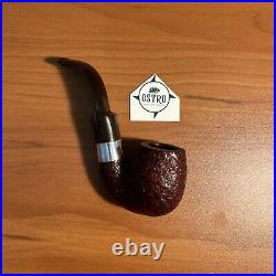 Savinelli, Silver, #614, Rusticated Billiard, Silver Band, Vintage Estate Pipe