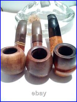 Set Vintage 3 PIPE (STANWELL, LORENZO, STEFANO)+Stand/Ashtrey