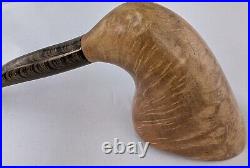 Smooth Calabash Tobacco Smoking Briar Pipe withEbonite Stem by Whitaker Werks