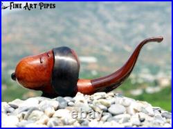 Snoopy Briar Wood Tobacco Smoking Pipe Bust M-249 by Oguz Simsek